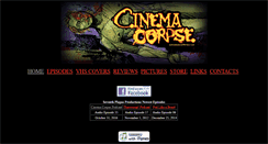 Desktop Screenshot of cinemacorpse.com